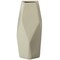 Decorative Ceramic Multi Paned Vase, Modern Style Centerpiece Table Vase